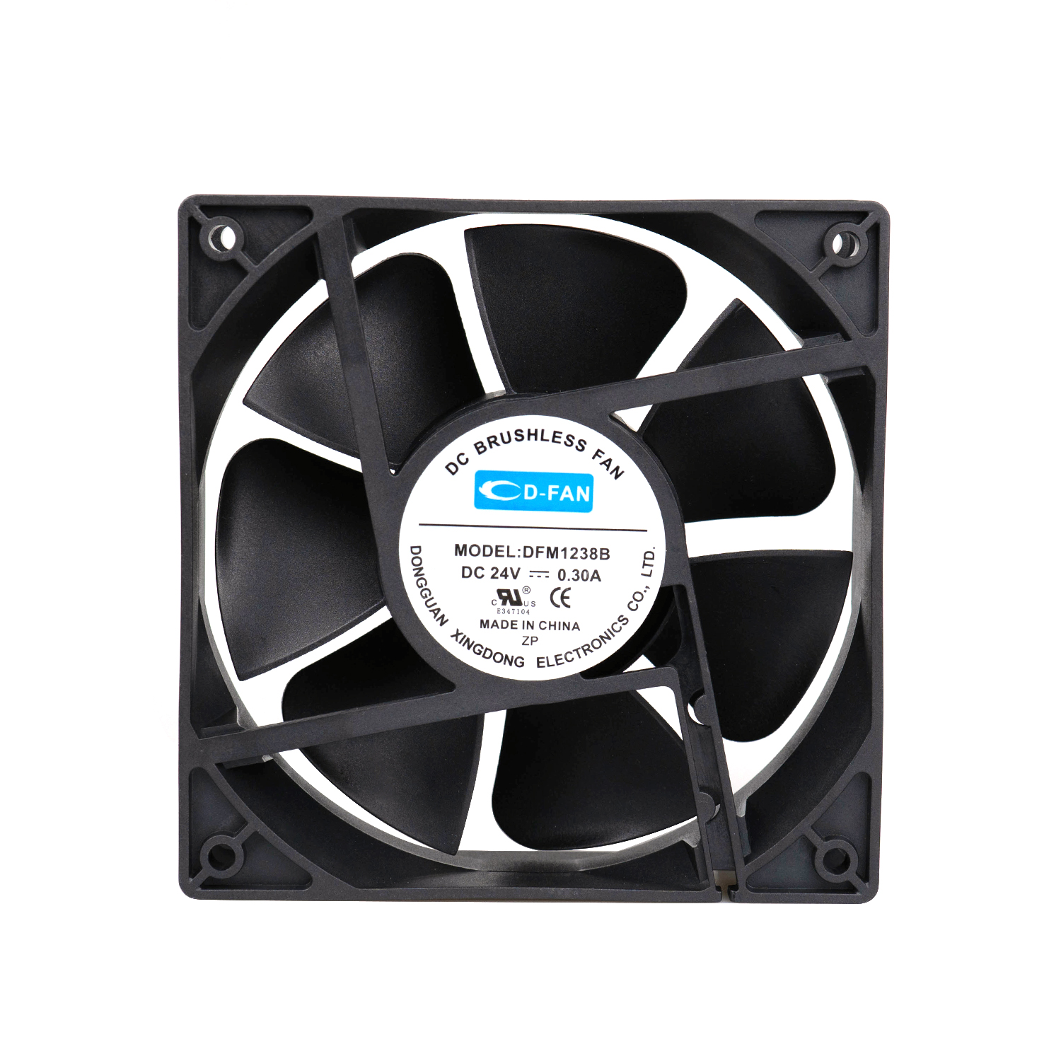 120x120x38mm Höghastighet 12V 24V DC AXIAL FAN