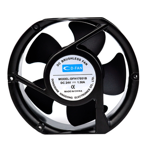 High Speed ​​48V DC Axial Fan för servern