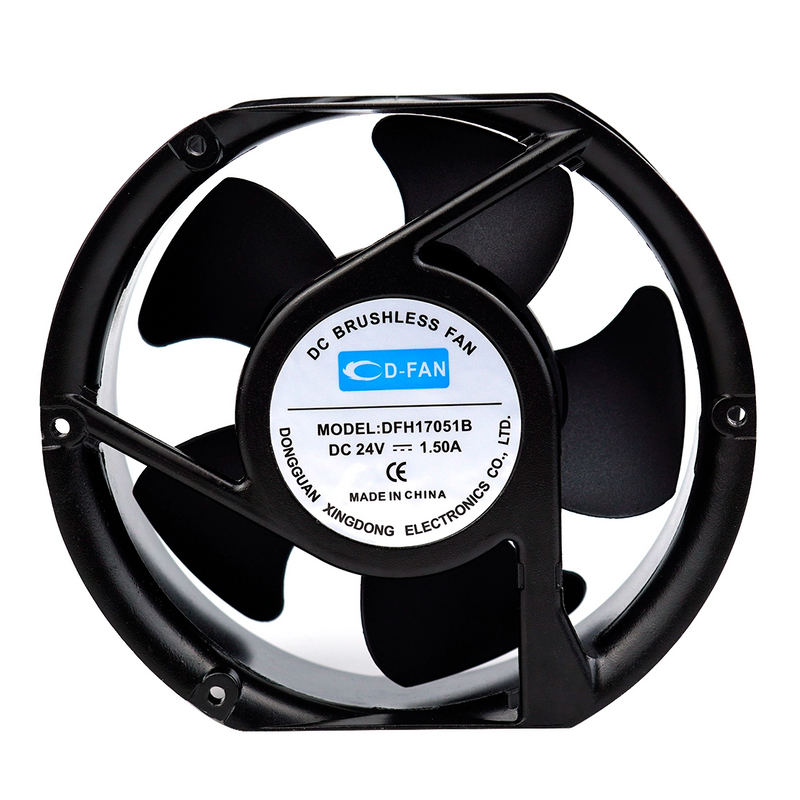 High Speed ​​48V DC Axial Fan för servern