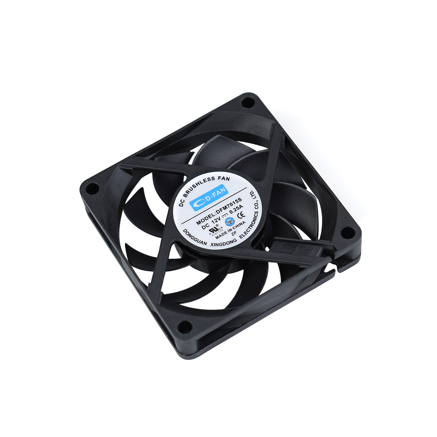 Aktiv kylning 12V 24V 70mm 70x70x15mm DC AXIAL FAN