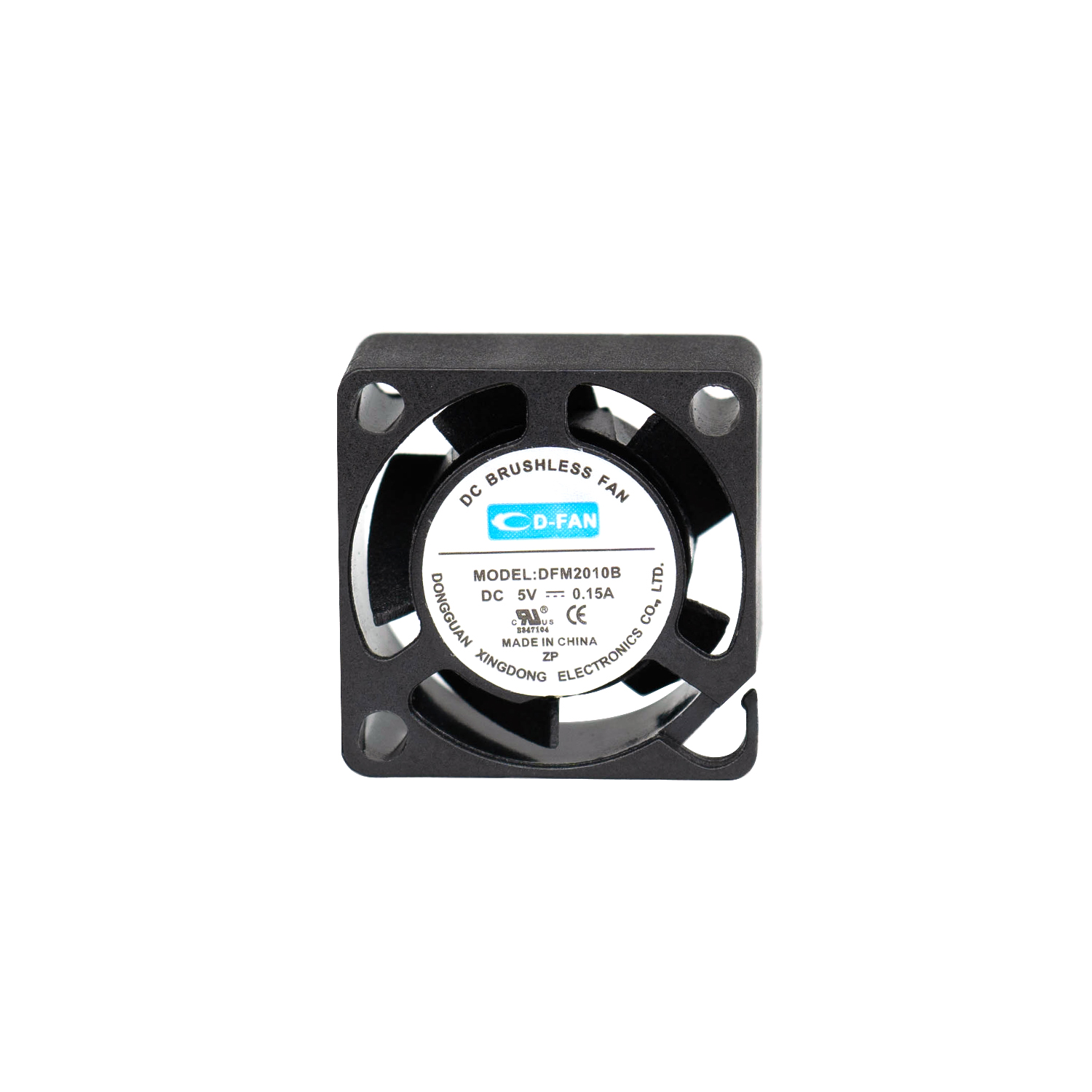 Variabel hastighet 5V 12V 20mm DC AXIAL FAN